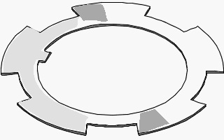 ARANDELA TCA.CAÂ¥ONE F250  TCA.CHICA