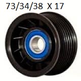 POLEA TENSOR ALTERN F100/4000 99 D/89