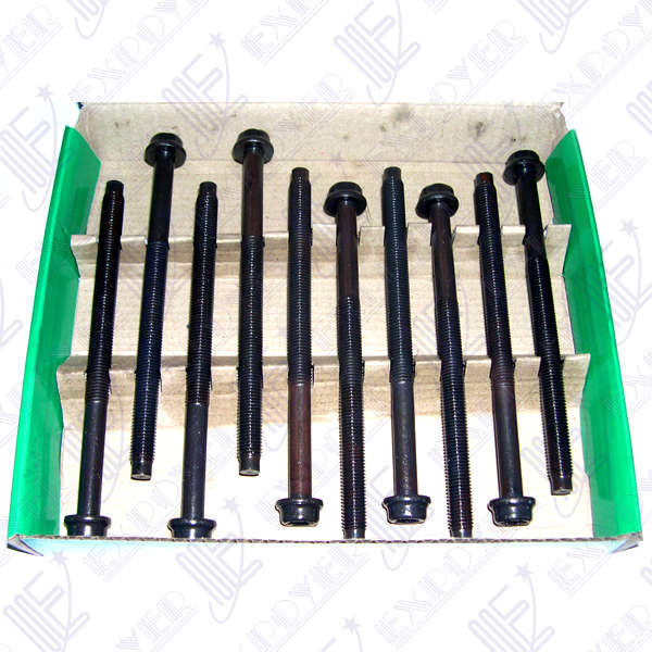 JUEGO BULONES X10 TAPA CILINDROS KA/FIESTA ROCAM