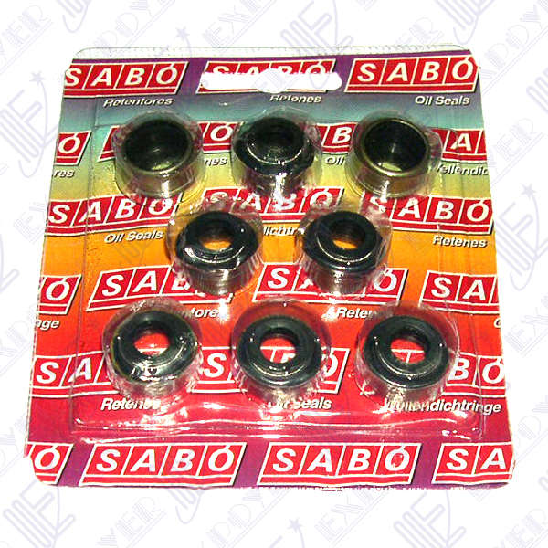 JUEGO RETENES VALVULAS (X8)02396 SIER/1.6/FIESTA D