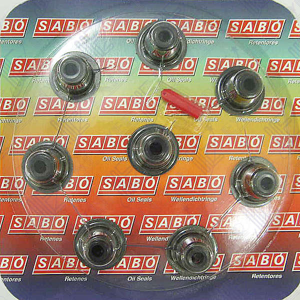 JUEGO RETENES VALVULAS (X8) 9250 KA/FIESTA M/ROCAM