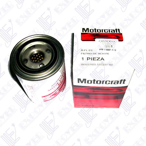 FILTRO ACEITE MOTORCRAFT RFL 23  MWM 4 CIL      **