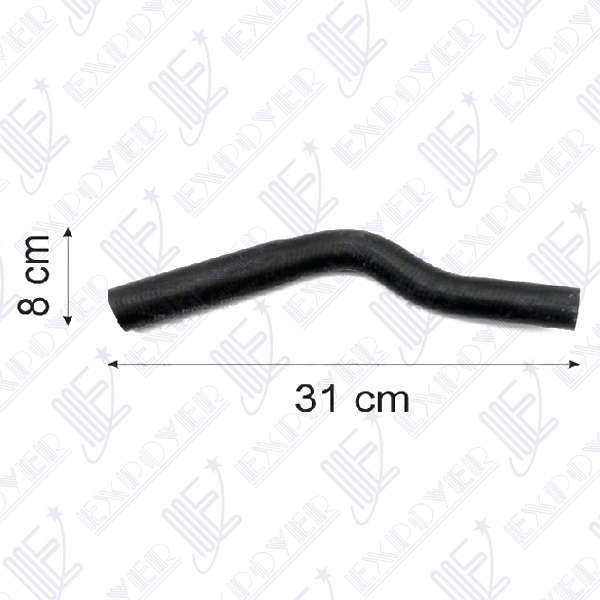 CAÃO SUP RADIADOR           -3801- FIESTA 1.3 97/