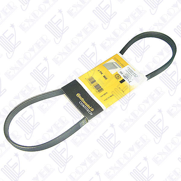 CORREA 4PK-860 -CONTINENTAL-     FIESTA 1.3     **