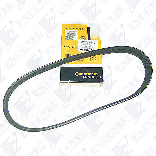 CORREA 6PK-675   D/HID.-CONTINENTAL-  TRANSIT   **