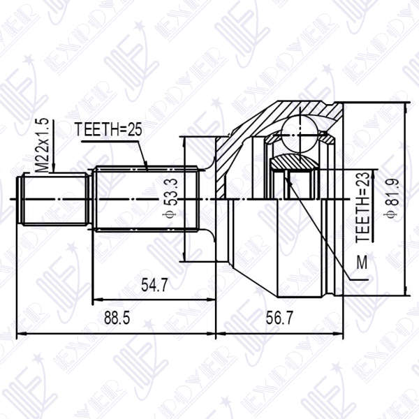 KIT HOMOCINETICA LARA                  FOCUS TODOS