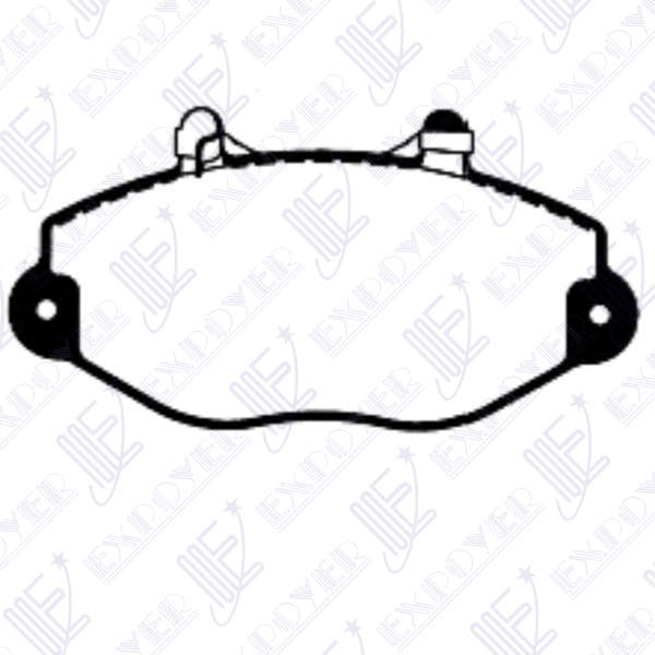 JUEGO PAST.FRENO EXPOYER (8090) TRANSIT 150/190 99