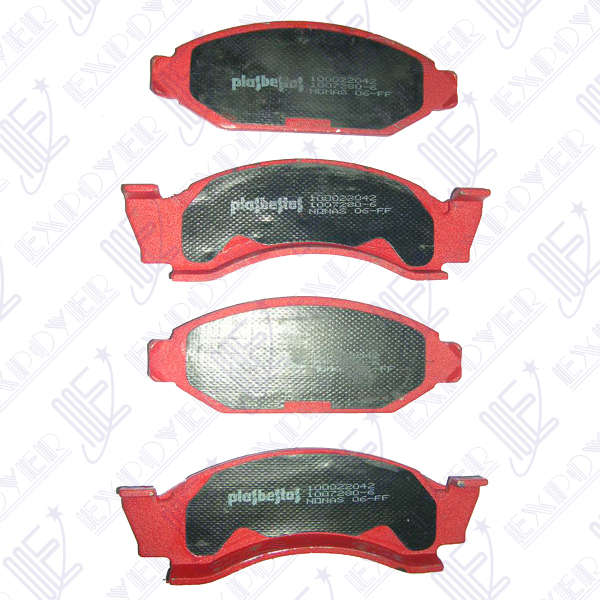 JUEGO PAST.FRENO (22042)-PLASBESTOS-F-100