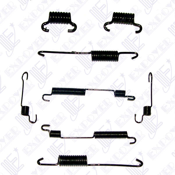 JUEGO RESORTES PLATO DE FRENO        ESCORT M/V