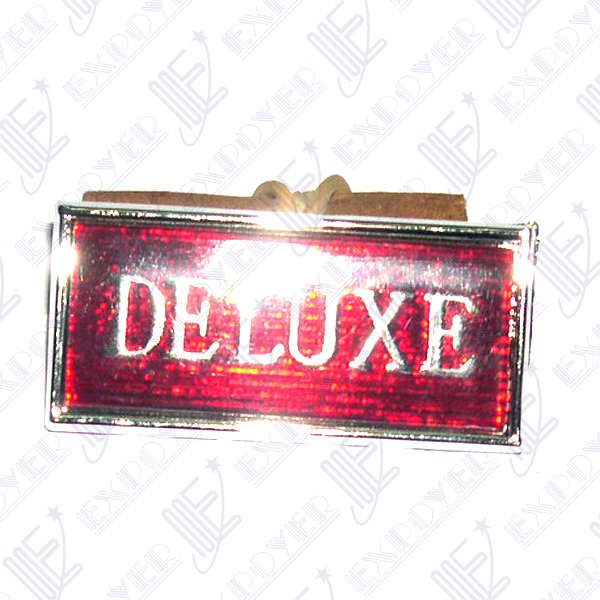 EMBLEMA DE LUXE ROJA EN PARANTE  F-100 78/83