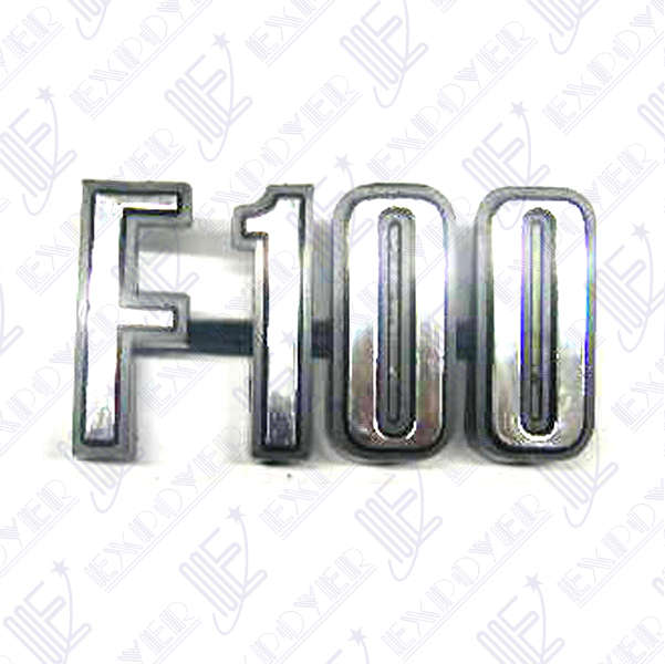 EMBLEMA F-100 EN GUARDABARRO     F-100 74/81