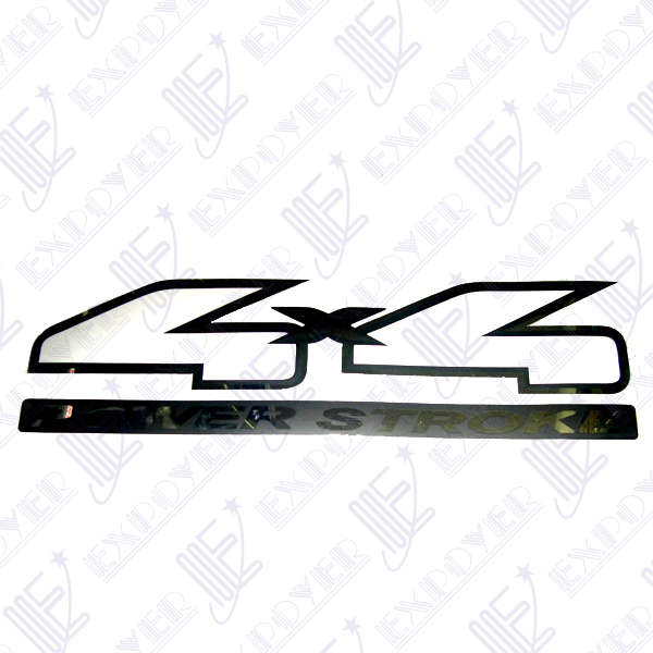 EMBLEMA 4X4 POWER STROKE (CALCO) RANGER 02/