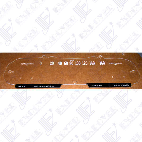 ACRILICO TABLERO  (160 KM)         FALCON /73