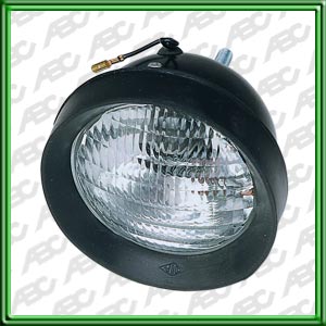 OPTICA LINEA AGRICOLA MASSEY FERGUSON - MF -> 82. Faro redondo delantero. Luz inundante. Para lamparas 1 Polo - 12V 45W. Nro. original 148 5393 M91. Caja x 6 unid.