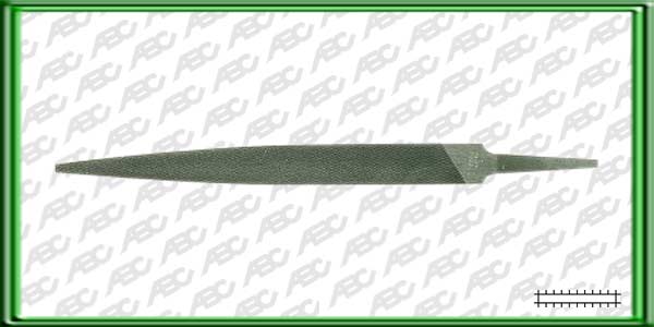 LIMA DE MECANICO PLANA PUNTA DELGADA EMBALAJE INDUSTRIAL SIN MANGO. LARGO: 100 mm // ANCHO: 1.2 mm // DIENTES POR PULGADA: 22 // TIPO DE PICADO: ENTREFINO