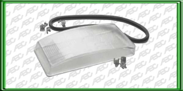 LENTE REPOSICION SCANIA SERIE 4 98 DERECHO - Kit. Incluye burlete de goma y grampas de sujecion. Caja x 4 unid.