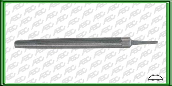 LIMA DE MECANICO MEDIA CA?A EMBALAJE INDUSTRIAL SIN MANGO. LARGO: 100 MM // ANCHO: 3.0 MM // DIENTES POR PULGADA: 17 // TIPO DE PICADO: BASTO