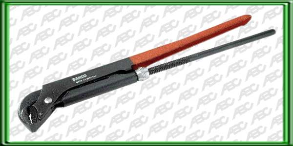 LLAVE PARA CA?O UNIVERSAL. Fosfatizada y con tratamiento anti - oxidacion. Fabricada en acero especial de alta aleacion. con mordazas templadas de precision por induccion. Mango exterior fabricado en chapa de acero. con confortable dise?o de agarre.  Dent