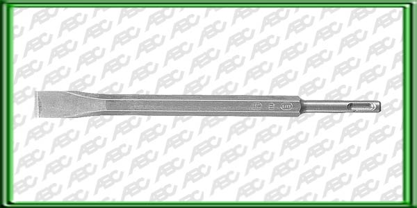 CINCEL PLANO Longitud Total: 600 mm. Filo de Corte: 25 mm. Para servicios de reforma. en los cambios de piso. azulejos. forros y canaletas en las paredes.Unidad de embalaje: 1