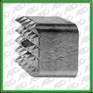 LACA DE ABUJARADAR Numero de Dientes: 5 x 5. Medida: 60 x 60 mm. Para picar el concreto y colocar otra camada de cemento. fijando rapidamente el azulejo a la baldosa. Unidad de embalaje: 1