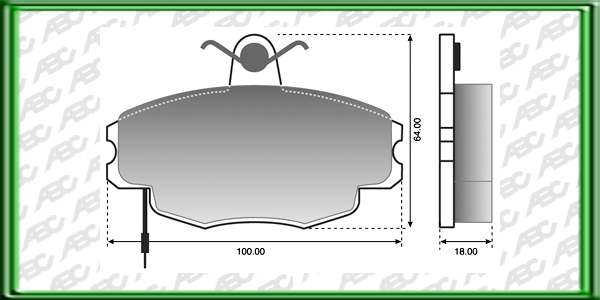 PASTILLAS DE FRENO RENAULT 11 AÃ±o: 84Â» Posicion: DELANTERO Caliper: LUCAS GIRLING // RENAULT 18 AÃ±o: 84Â» Posicion: DELANTERO Caliper: LUCAS GIRLING // RENAULT 9 AÃ±o: 84Â» Posicion: DELANTERO Caliper: LUCAS GIRLING // RENAULT FUEGO AÃ±o: 84Â» Posicion