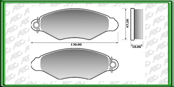 PASTILLAS DE FRENO CITROÃN BERLINGO AÃ±o: 97Â»99 Posicion: DELANTERO Caliper: BENDIX // CITROÃN XSARA AÃ±o: 96Â»97 Posicion: DELANTERO Caliper: BENDIX // PEUGEOT 206 AÃ±o: 97Â» Posicion: DELANTERO Caliper: BENDIX // PEUGEOT PARTNER AÃ±o: 97Â» Posicion: