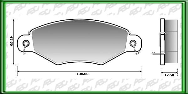 PASTILLAS DE FRENO CITROÃN BERLINGO AÃ±o: 99Â» Posicion: DELANTERO Caliper: BENDIX // CITROÃN XSARA AÃ±o: 99Â» Posicion: DELANTERO Caliper: BENDIX // PEUGEOT 206 AÃ±o: 99Â» Posicion: DELANTERO Caliper: BENDIX // PEUGEOT PARTNER AÃ±o: 99Â» Posicion: DELA