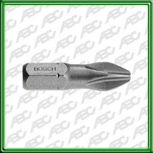 PUNTA DE ATORNILLAR PHILIPS Tama?o:  1. Longitud: 25 mm. Tipo de embalaje: blister. Unidad de embalaje: 3.