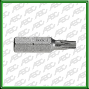 PUNTA DE ATORNILLAR TORX Tama?o: TX 15. Longitud: 25 mm. Tipo de embalaje: blister. Unidad de embalaje: 3.