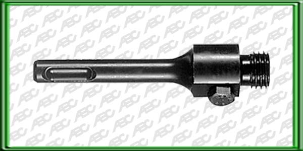 ADAPTADOR SDS Plus CORONA DENTADA Adaptables hasta martillos de 4 Kg. Longitud total: 220 mm. Utilizar con coronas dentadas 2 608 550 074/075/076/077 y con broca de guia 2 608 596 157. Unidad de embalaje: 1