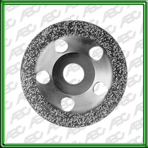 VASO DE AMOLAR ANGULARES Fino. Para amoladoras de 4 1/2 pulg. ? 115 mm. Para fuertes desbastes. tales como remocion de restos de material en peque?as areas y bordes. Unidad de embalaje: 1