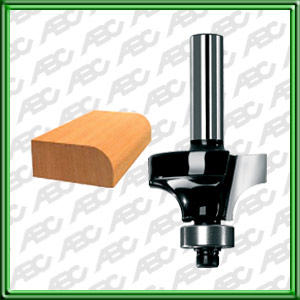 REDONDEADORA CON RODAMIENTO ? 1/2 pulg. n? de cortes: 2. Ancho de corte: 1/2 pulg. Alto de corte: 3/4 pulg. Radio de corte: 1/2 pulg. Alto total: 27/16 pulg. Vastago: 1/4. RPM max: 30000. Unidad de embalaje: 1