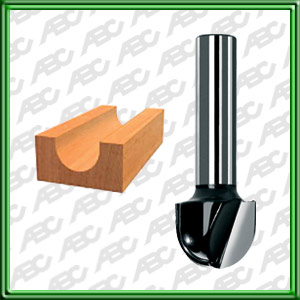 MEDIA CA?A n? de cortes: 2. Ancho de corte: 3/8 pulg. Alto de corte: 3/8 pulg. Radio de corte: 3/16 pulg. Alto total: 19/16 pulg. Vastago: 1/4. RPM max: 30000. Unidad de embalaje: 1