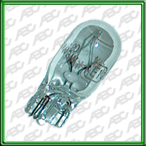 LAMPARA MINIATURA 24 VOLTS TABLEROS E INSTRUMENTOS (CASQUILLO DE VIDRIO) STANDARD 3 WATTS W2.1x9.5d W3W