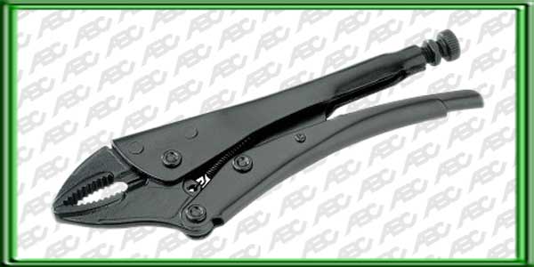 PINZA DE PRESION CON CORTADOR. LARGO: 250 mm // MAXIMA APERTURA: 63 mm