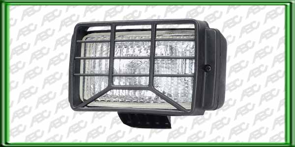 FARO HALOGENO AUXILIAR UNIVERSAL PILOT ANTINIEBLA - Gran angular cristal con reja y visera. Para lamparas H3. Caja x 1 unid.