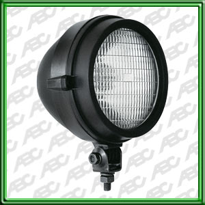 FARO AUXILIAR UNIVERSAL - Gran angular. Color negro. Caja x 5 unid.