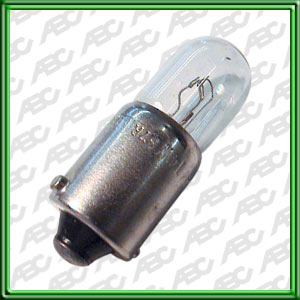 LAMPARA MINIATURA 24 VOLTS TABLEROS E INSTRUMENTOS (CASQUILLO DE VIDRIO) STANDARD 4 WATTS BA9s T4W
