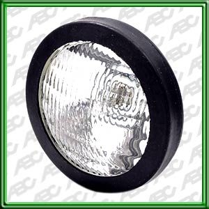 OPTICA LINEA AGRICOLA PAUNY / ZANELLO - FARO HALOGENO DE EMPOTRAR RED. 4 Â½. LUZ INUNDANTE. PARA LAMPARAS H1 24V. CAJA X 8 UNID.