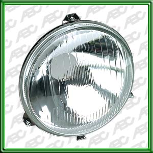 OPTICA LINEA AUTO PEUGEOT 404 61 -> 79 - FARO ASIMETRICO. TIPO MARSHALL. PARA LAMPARAS P45T. CAJA X 8 UNID.