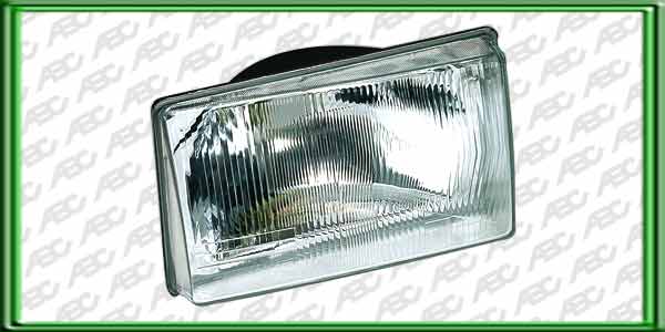 OPTICA LINEA AUTO FIAT 128 SUPER EUROPA DERECHO - FARO ASIMETRICO CON LUZ POSICION. PARA LAMPARAS P45T. CAJA X 8 UNID.