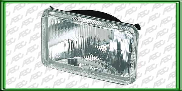 OPTICA LINEA BUSES - CAMIONES - COLECTIVOS MERCEDES BENZ OH 1314 - Unidad optica para Optica 700. Exterior. Para lamparas H1 - H4. Caja x 6 unid.