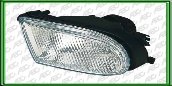 OPTICA LINEA AUTO RENAULT MEGANE I 96 -> 99 DERECHO - FARO AUXILIAR ANTINIEBLA. COLOR CRISTAL. PARA LAMPARAS H3. CAJA X 6 UNID.