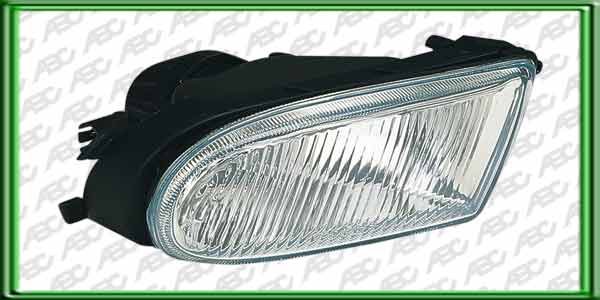 OPTICA LINEA AUTO RENAULT MEGANE I 96 -> 99 IZQUIERDO - FARO AUXILIAR ANTINIEBLA. COLOR CRISTAL. PARA LAMPARAS H3. CAJA X 6 UNID.