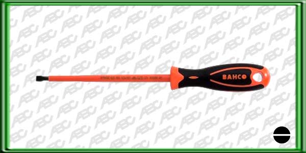 DESTORNILLADOR INDIVIDUAL PUNTA PLANA AISLADO 1000 V. ANCHO PUNTA: 12.0 mm // ESPESOR PUNTA: 2.0 mm // LARGO: 200 mm