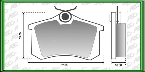 PASTILLAS DE FRENO ALFA ROMEO 145 AÃ±o: 92Â» Posicion: TRASERO Caliper: LUCAS GIRLING // ALFA ROMEO 146 AÃ±o: 92Â» Posicion: TRASERO Caliper: LUCAS GIRLING // PEUGEOT 307 1.4 16V AÃ±o: 08/00Â» Posicion: TRASERO  // PEUGEOT 307 1.4 HDI AÃ±o: 08/00Â» Posici