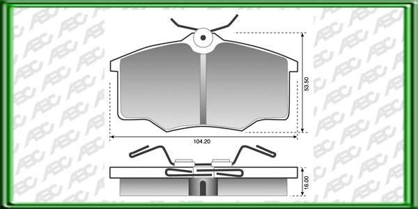 PASTILLAS DE FRENO GENERAL MOTORS CORSA 1.0 AÃ±o: 96Â» Posicion: DELANTERO Caliper: LUCAS GIRLING // GENERAL MOTORS CORSA 1.4 AÃ±o: 96Â» Posicion: DELANTERO Caliper: LUCAS GIRLING // GENERAL MOTORS CORSA 1.6 AÃ±o: 96Â» Posicion: DELANTERO Caliper: LUCAS G