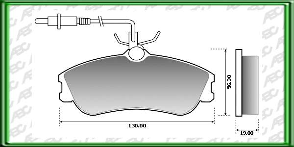 PASTILLAS DE FRENO CITROÃN BERLINGO AÃ±o: 96Â»97 Posicion: DELANTERO Caliper: LUCAS GIRLING // CITROÃN XSARA AÃ±o: 96Â»97 Posicion: DELANTERO Caliper: LUCAS GIRLING // PEUGEOT 306 AÃ±o: 96Â» Posicion: DELANTERO  // PEUGEOT PARTNER AÃ±o: 96Â» Posicion: D