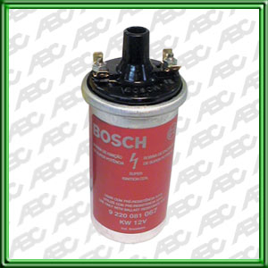 BOBINA UNIVERSAL 4 - 6 - 8 Cilindros. Encendido electronico. ROJO