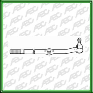 EXTREMO DE DIRECCION INTERIOR LARGO para FORD F-1000 10/92 ->. Con ojal. Diametro de rosca 1 pulg.